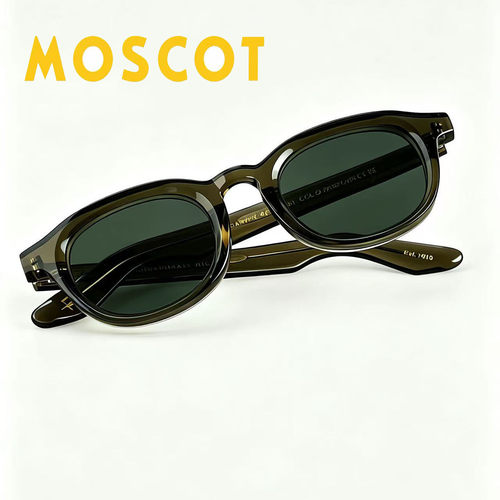 MOSCOT,美系厚板复古偏光墨镜男