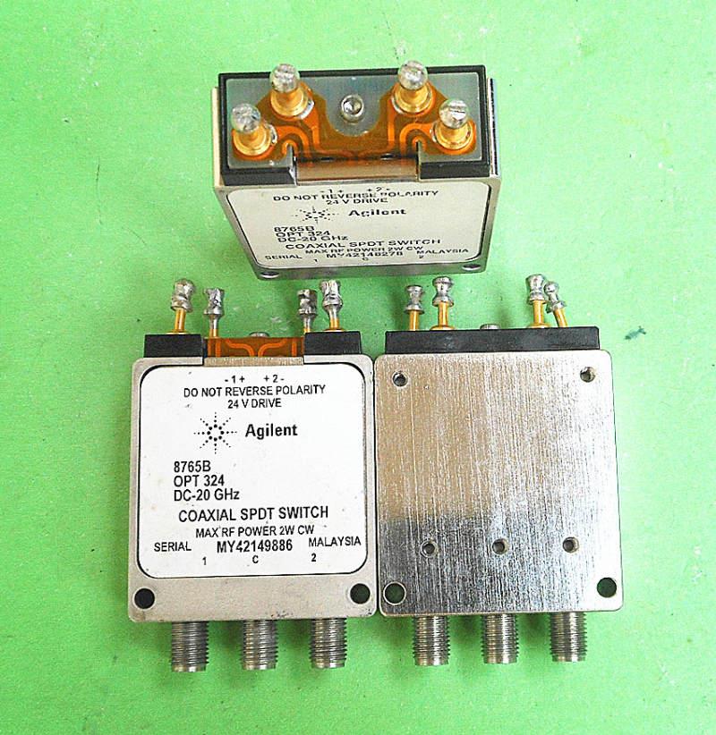 8765B DC-20GHz 24V SPDT RF SMA单刀双掷射频同轴开关