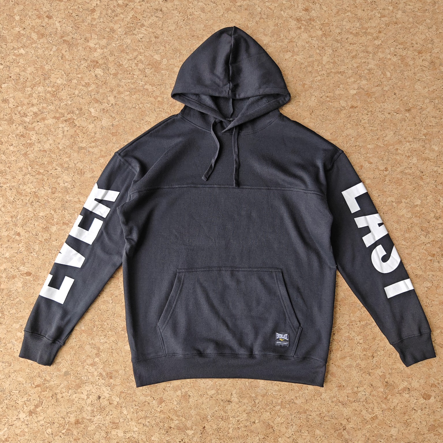 男子拳击休闲运动秋冬加绒连帽卫衣休闲美式套头衫宽松上衣