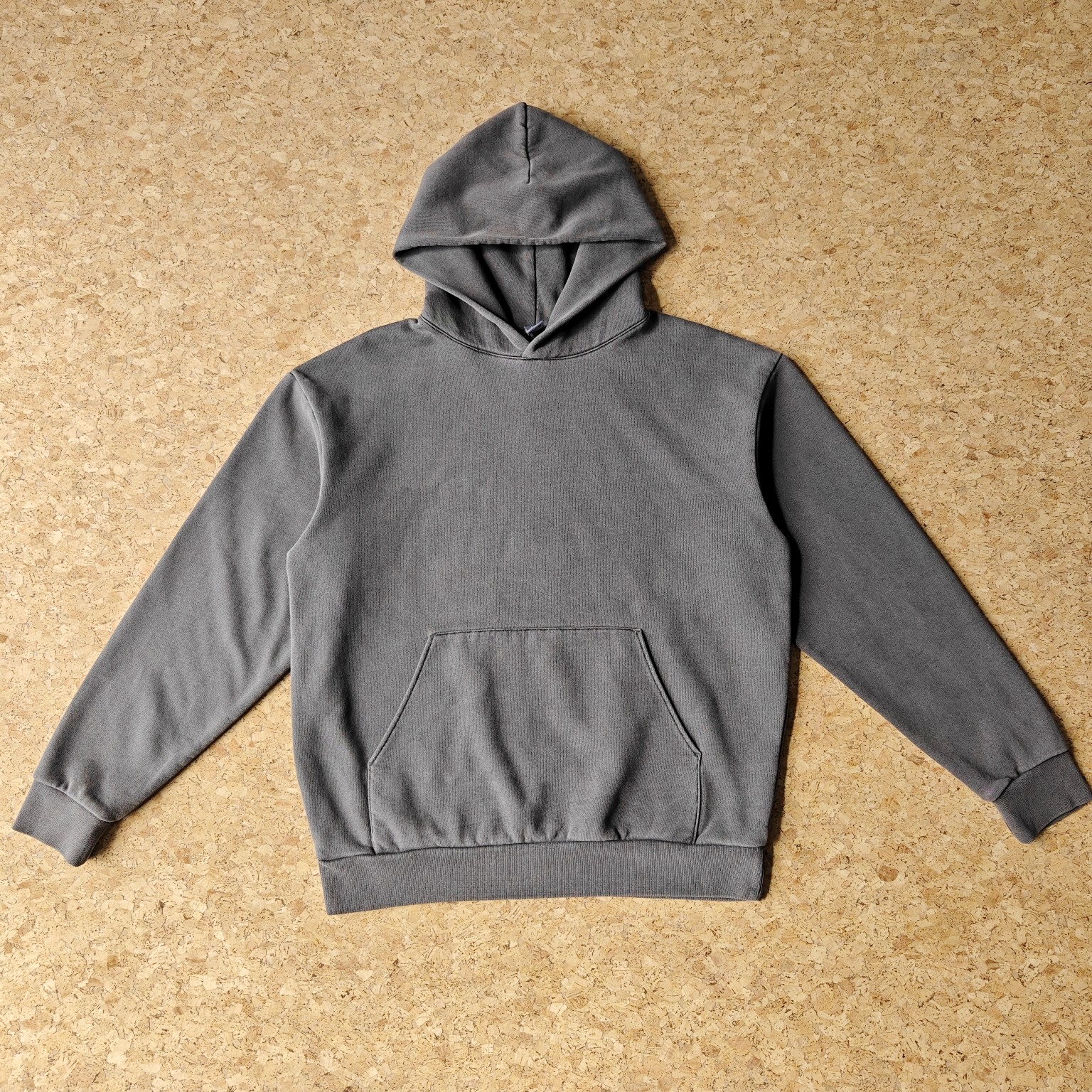 市售200+品质！高克重粗针加绒套头卫衣宽松休闲连帽衫加肥加大冬