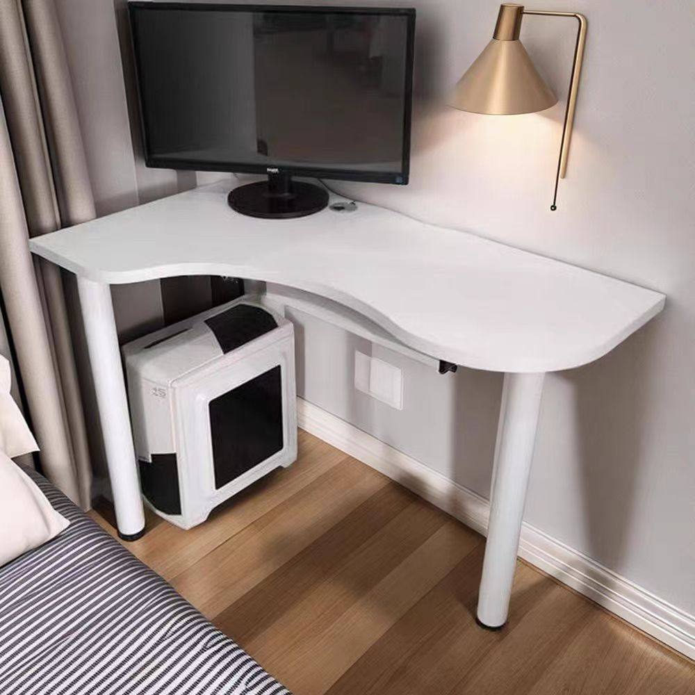 家用转角电脑桌台式卧室墙角拐角办公桌学习写字桌小型书桌床头桌