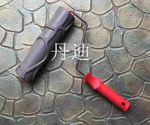 仿古砖滚筒神器10寸压花硅藻泥
