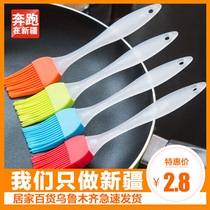 家用硅胶涂食用油不掉毛耐高温烙饼烧烤刷子蛋糕油刷厨房烘焙工具