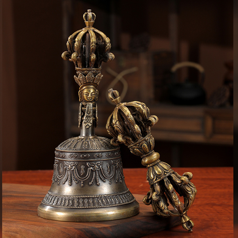 金刚铃手持手摇铃铛青铜法器铃铛