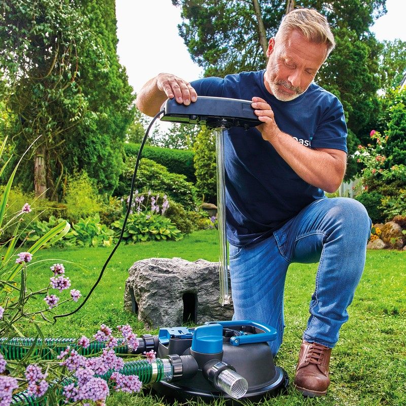 德国欧亚瑟oase进口锦鲤鱼池池塘净化过滤器 隐藏式桶式过滤器