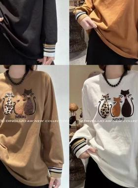 丁螺GN秋冬新款休闲长袖T恤加绒上衣百搭卫衣96102正品特价