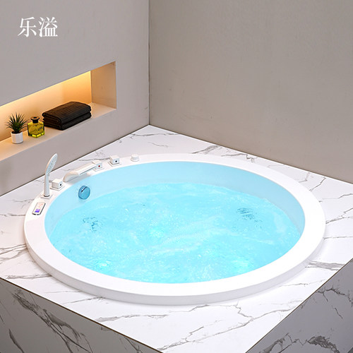 水会王子嵌入式恒温冲浪按摩浴缸