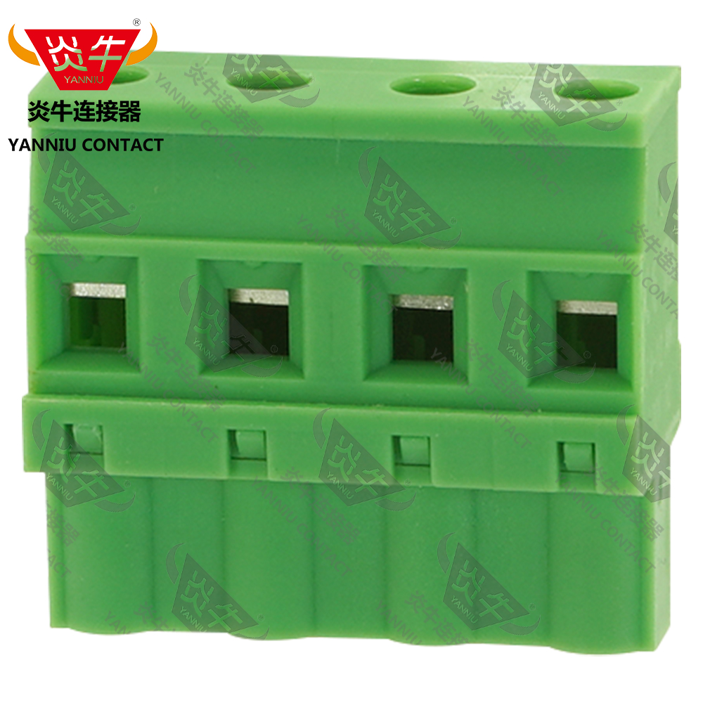 7.62mm炎牛凤凰插拔式PCB接线端子KF2EDGKB/3ESDPL/GMVSTBW2.5 ST