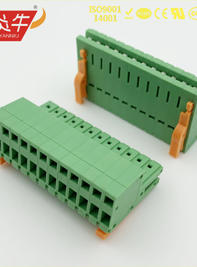 插拔式PCB接线端子KF2EDGDJ 5.0mm  ZEC 1,0 ST 连接器接插件凤凰