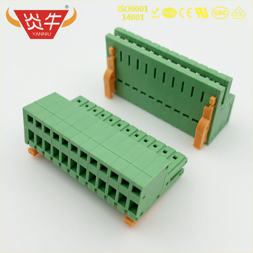 插拔式PCB接线端子KF2EDGDJ 3.5mm  ZEC 1,0 ST 连接器接插件凤凰