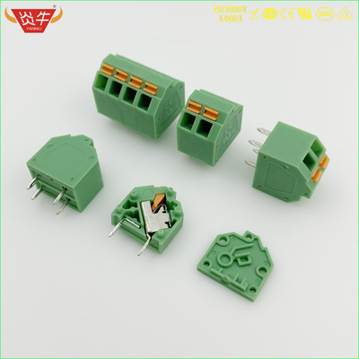 弹簧式PCB接线端子DG246 KF250NH 3.81mm SPTA1接插件连接器凤凰