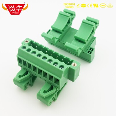 面板U型轨道安装插拔接线端子 KF2EDG UVKM 5.08mm UMSTBVK2.5 GF