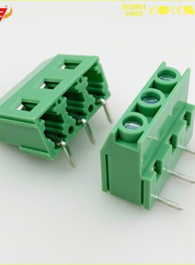 钉式PCB接线端子DG129R KF129R 7.62mm MKDSF3 连接器接插件凤凰