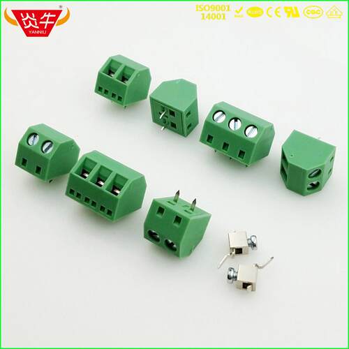 斜面PCB接线端子DG127S KF127S 5.0mm SMKDS1.5 接插件连接器凤凰