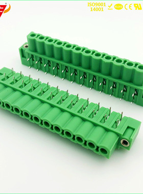 防触电插拔式PCB接线端子 KF2EDGAM 5.0mm IC2.5 GF 接插件连接器