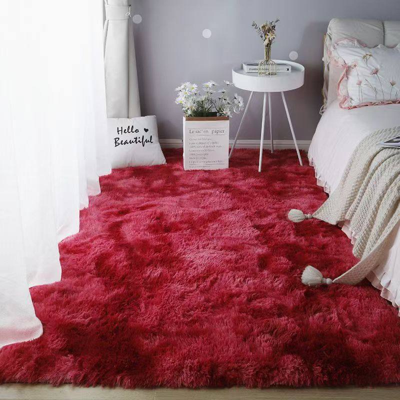 北欧ins加厚家用可爱公主房渐变卧室床边前客厅茶几地垫满铺毛绒,居家布艺,入户地垫,淘宝优惠券,粉丝福利购,淘宝优惠卷