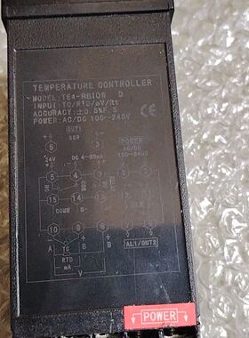 东崎TOKY温控仪TE4-RB10W，功能正常，带接线端