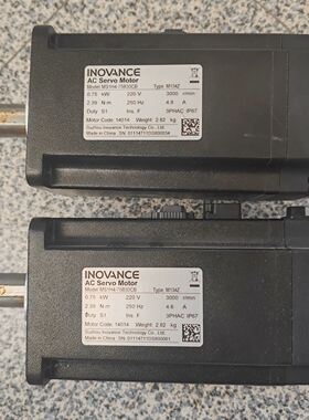 汇川电机MS1H4-75B30CB-M134Z 成色如图，