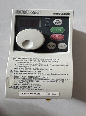 变频器 FR-S520E-0.2K 0.2KW实拍图功