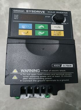 变频器3G3JZ-A4007，380V/0.75KW，