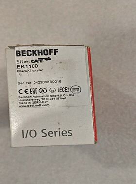 倍福BECKHOFF EK1100 EtherCAT耦合器模