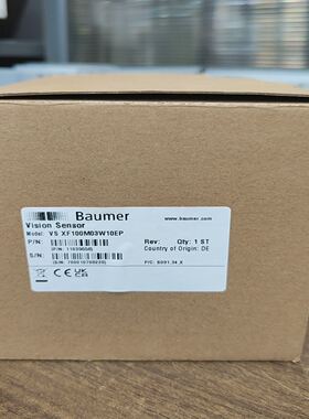 Baumer堡盟视觉传感器VS XF100M03W10EP，