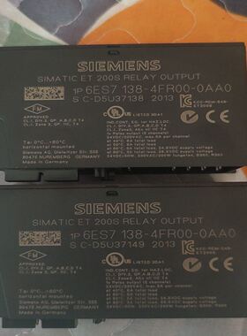 138-4FR00-0AA0 两台，实物拍摄