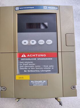 ATV18U18M2 ，0.75KW变频器。功能包好