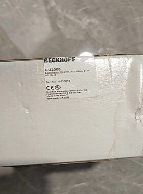 BECKHOFF CU2008模块，，8口以太网交换