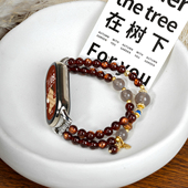 原创马年琥珀光晕表带适用小米手环10 9pro手表8腕带7华为八九十5