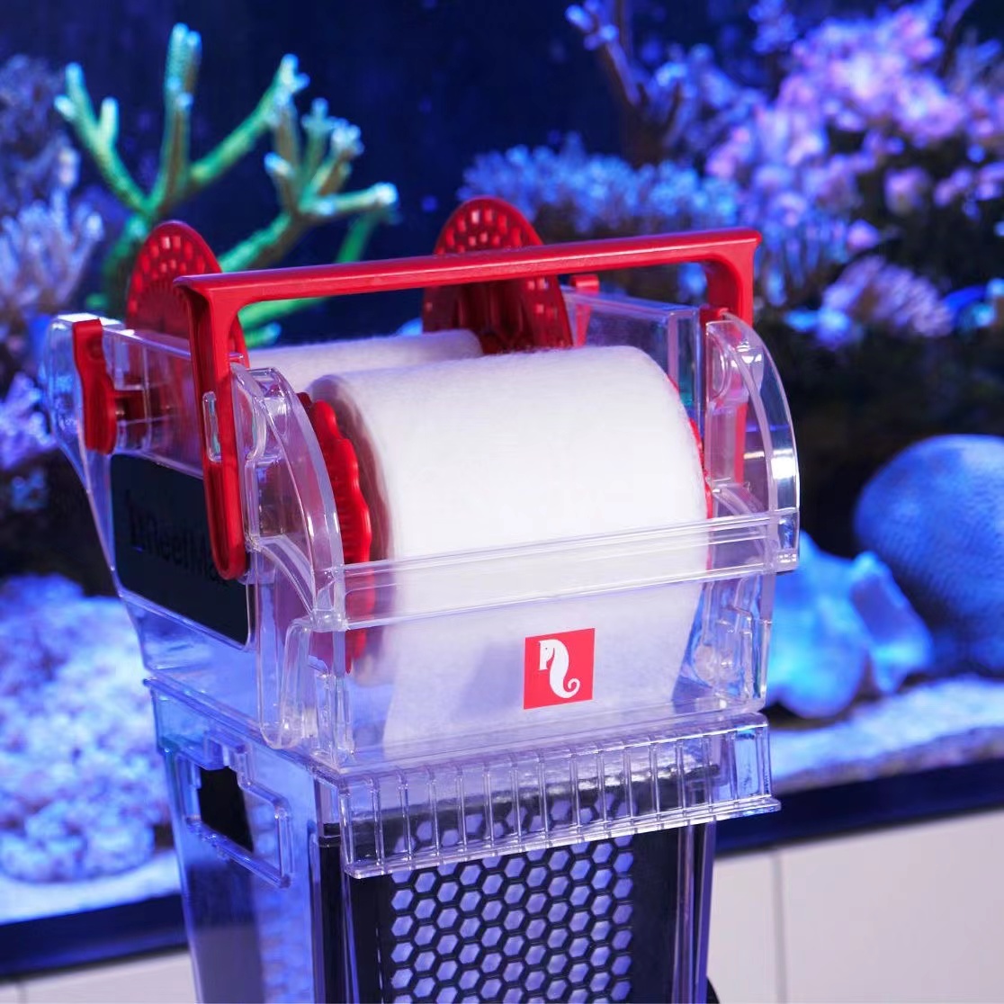 鱼缸过滤纸七年老店红海自动蛋白质分离水族箱海水净化无纺布滤纸