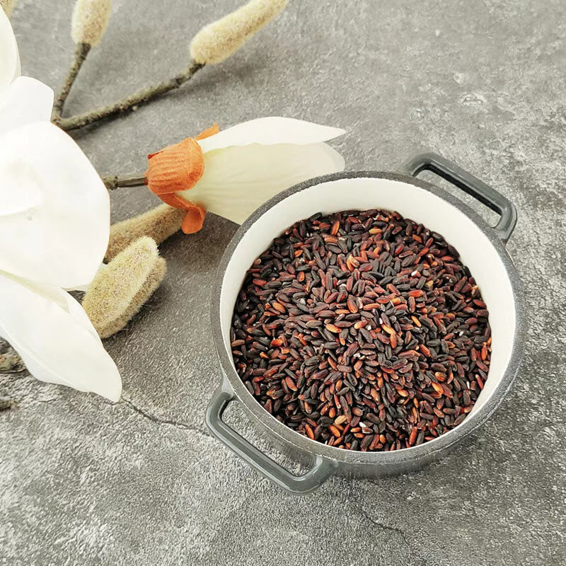 臻印映蜂场种植无化肥无农药富硒黑米药米效果好营养多面体虚慢补,粮油调味/速食/干货/烘焙,大米,淘宝优惠券,粉丝福利购,淘宝优惠卷