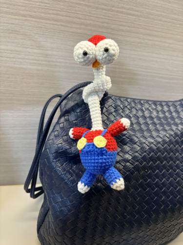 手工钩织DIY材料包咕咕鸡包包挂件钥匙扣送朋友新年礼物明星同款