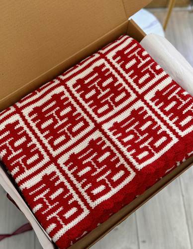 手工钩织DIY材料包百喜毯新婚礼物自制结婚送闺蜜新娘订婚毛线