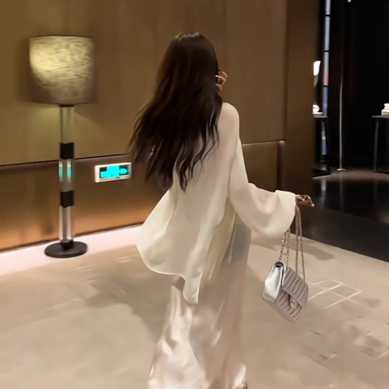 丝防晒开衫女薄款配吊带裙外搭