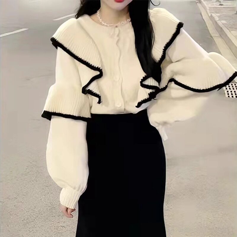 高级感小个子鱼尾连衣裙女套装