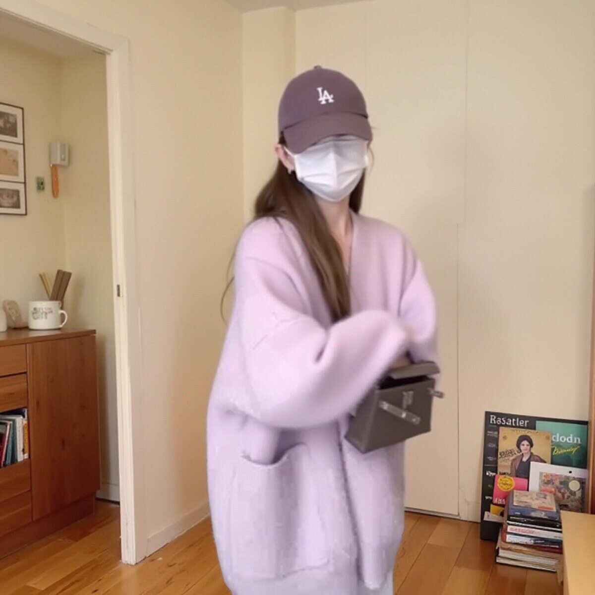 女秋冬温柔软糯毛衣外套宽松上衣