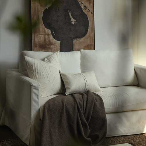 Buzai天然棉麻手工编织抱枕