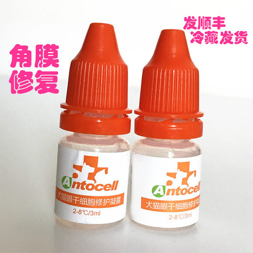 恩妥新干细胞滴眼液3ml 宠物猫角膜溃狗角膜眼角膜