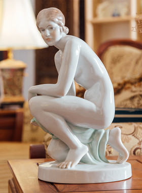 客厅摆件美女欧式风工艺品