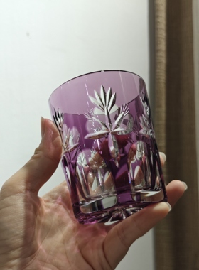 耐赫曼紫色水晶杯