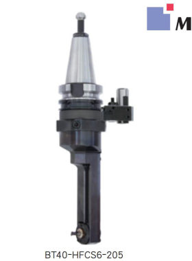 日本MST恩司迪刀柄 BT40-HFCS6-160  小型侧铣头 迷你热缩角度头