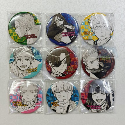 现货 防风铃日谷吧唧 3way 75mm吧唧 徽章 sync 樱遥 苏枋 正版