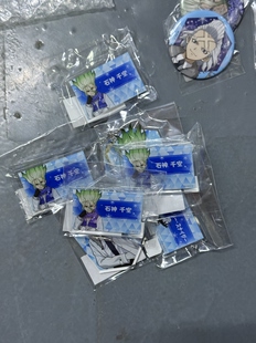 尾款 石纪元日谷挂件 公主咖啡联动 铭牌 千空 斯坦利 杰诺正版