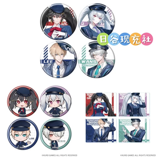 预定 战双帕弥什日谷吧唧 POP UP SHOP 亚克力片 手游 正版 0921