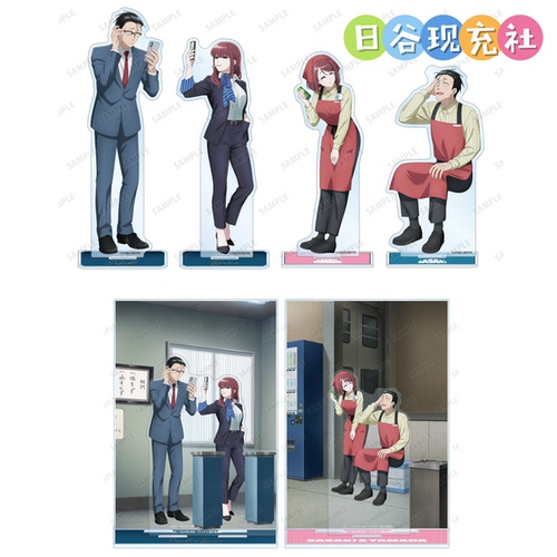 预定 躲在超市后门抽烟的两人日谷立牌 POP UP SHOP 正版 1019