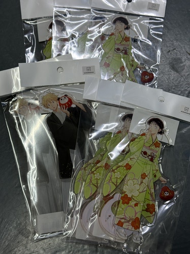 尾款 跃动青春日谷立牌 POP UP SHOP 钥匙扣 正月ver. 正版