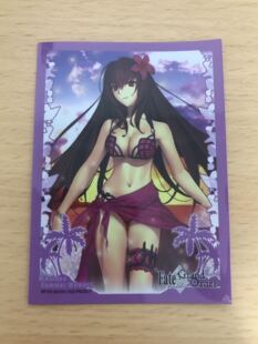 Fate fgo妹套卡套 泳装斯卡哈妹套 fgo街机卡斯卡哈 cba 单张泳装