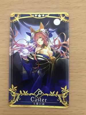 fgo街机卡牌玉藻前狐狸小玉fate