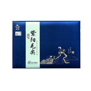 紫阳富硒茶陕焕绿茶翠峰紫阳毛尖礼盒高端茶礼500g大分量